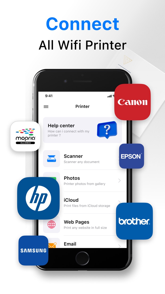 Smart Air Printer - Iprint App