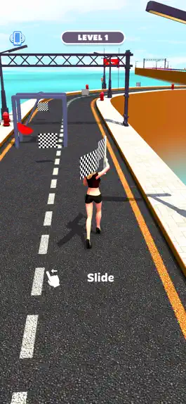 Game screenshot Racing Girl Run mod apk