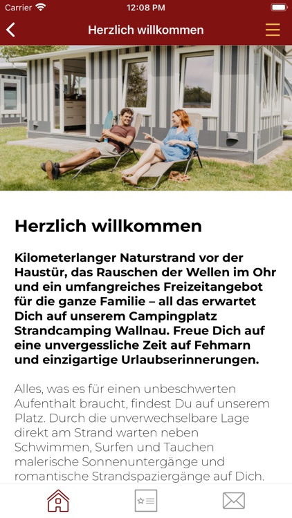 Strandcamping Wallnau