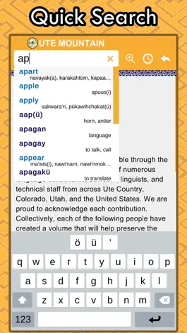 Game screenshot Ute Mobile Dictionary hack