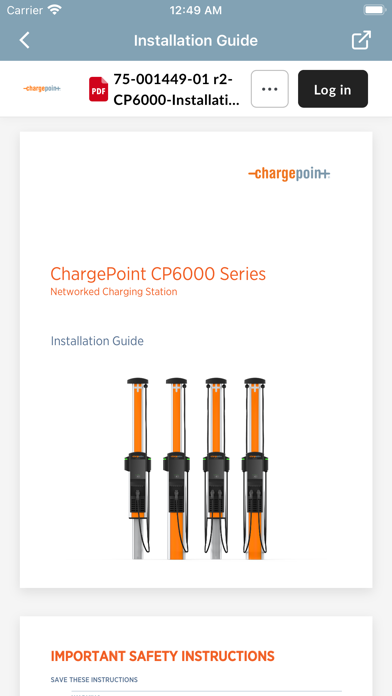 ChargePoint Installer screenshot 3
