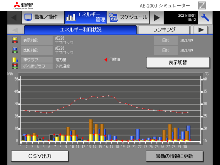 AE-200Jシミュレーター