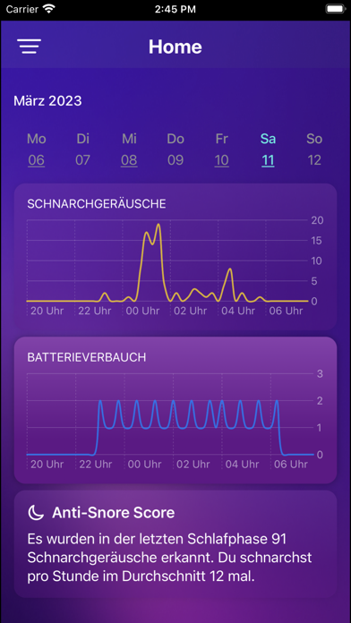 Anti-Snore screenshot 2