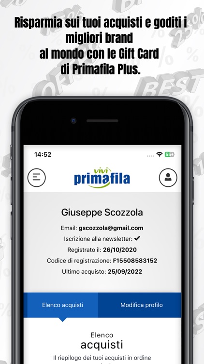 Primafila Gift Card screenshot-4