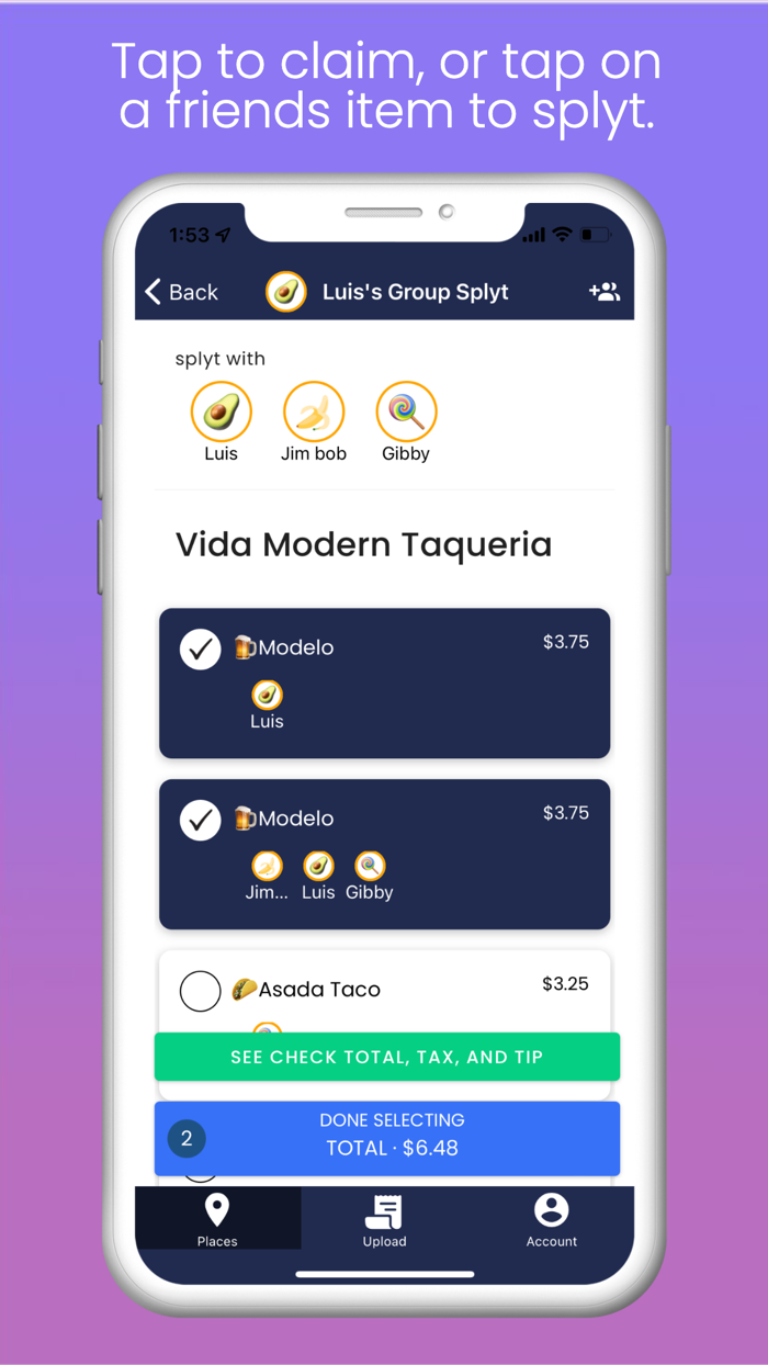 splyt split the bill