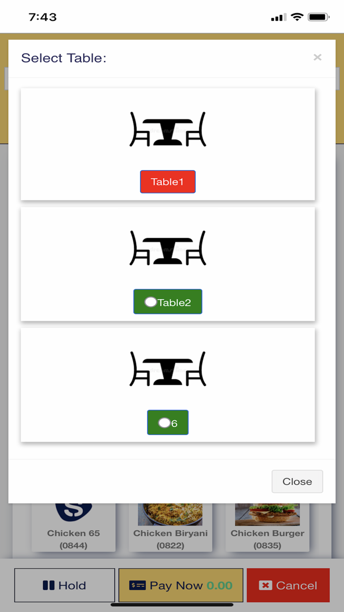 Sero POS  Point of Sale App