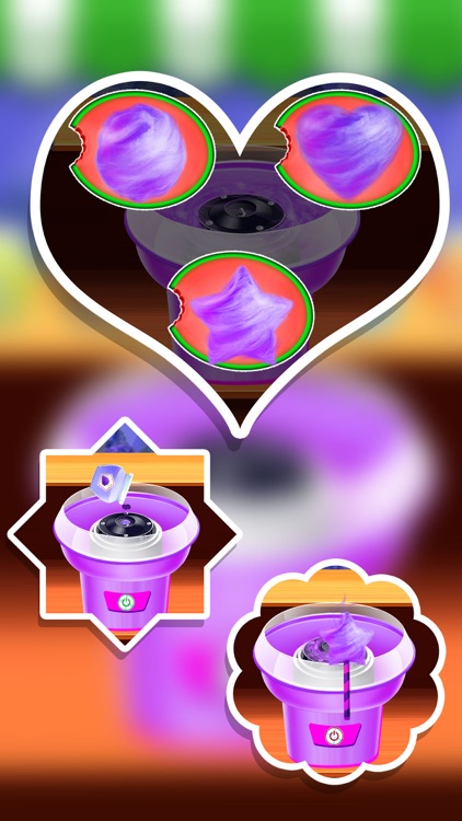 Rainbow Cotton Candy Maker screenshot-3