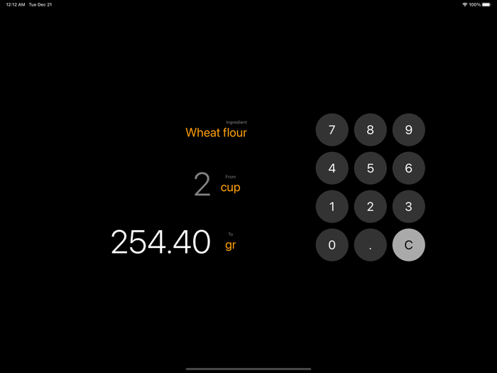 Metre - キッチンコンバーター