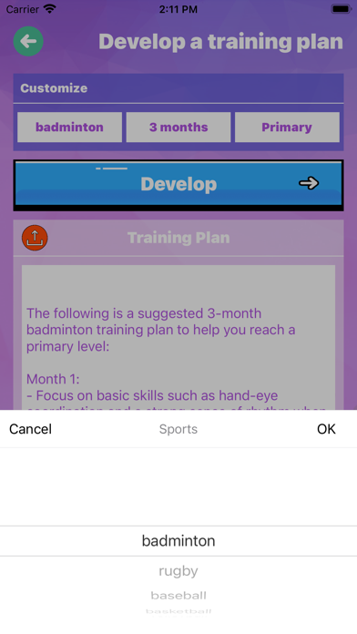 Screenshot #3 pour DTP Develop training plan