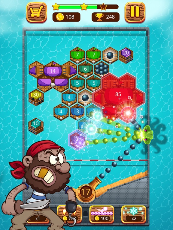 Pirate's cannon: a mega battle screenshot 4