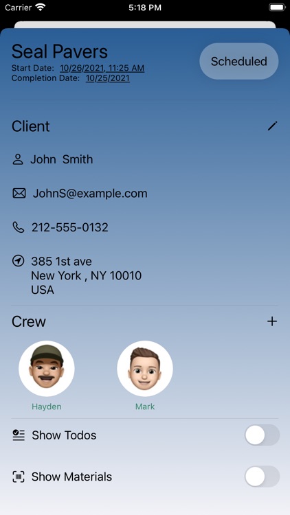 Crew | Manage Simply