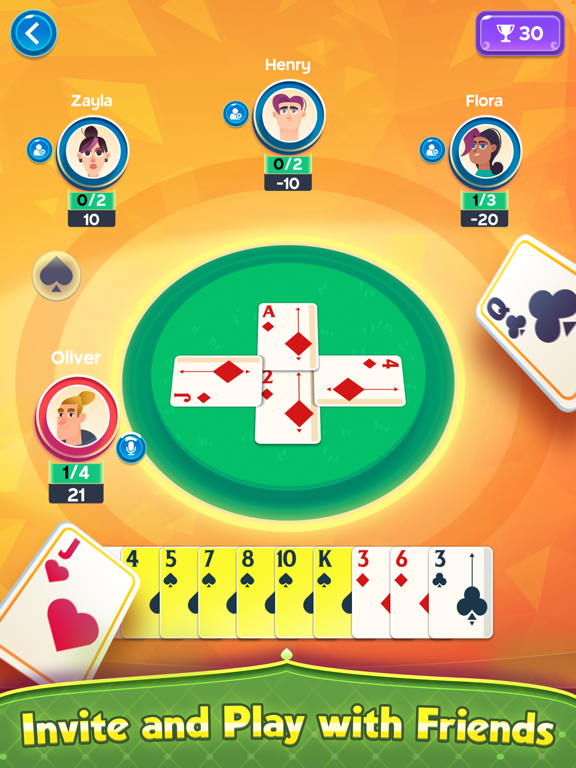 Batak - Trick Taking Game screenshot 3