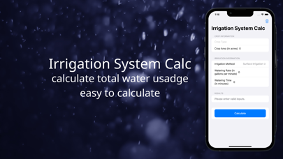 Screenshot #2 pour Irrigation System Calc