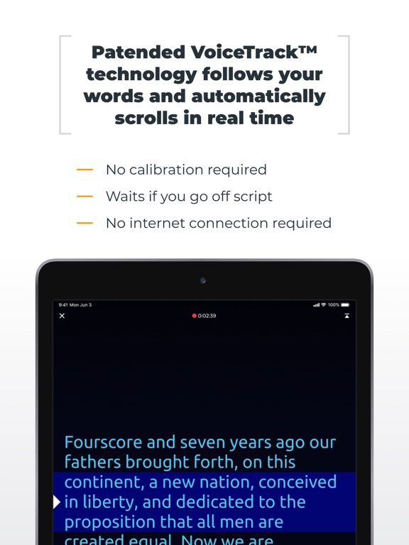 PromptSmart Pro - Teleprompter screenshot 2