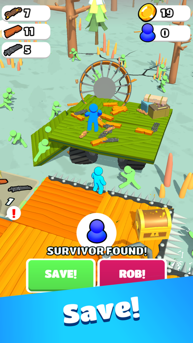 Zombie Raft screenshot 7