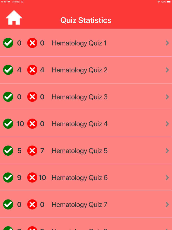 Nursing  Hematology Quiz