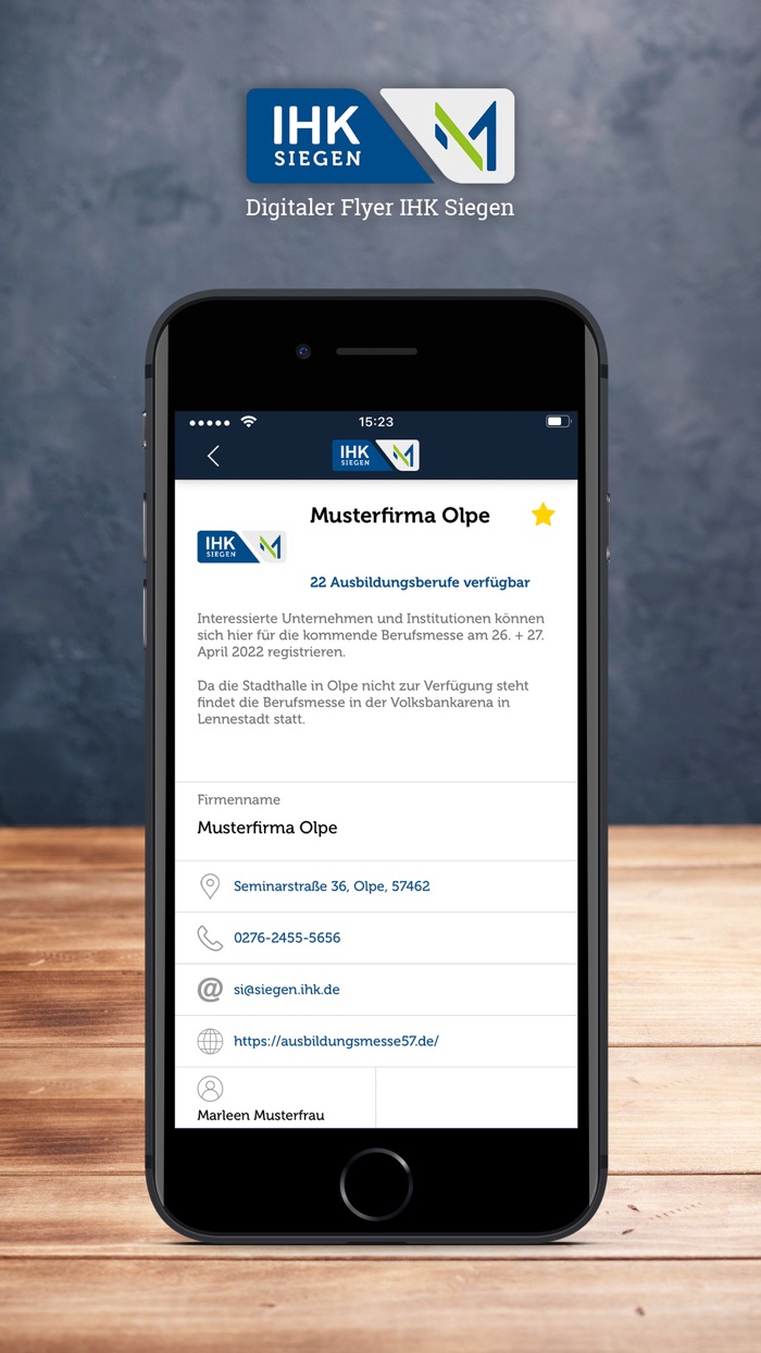 Digitaler Flyer IHK Siegen