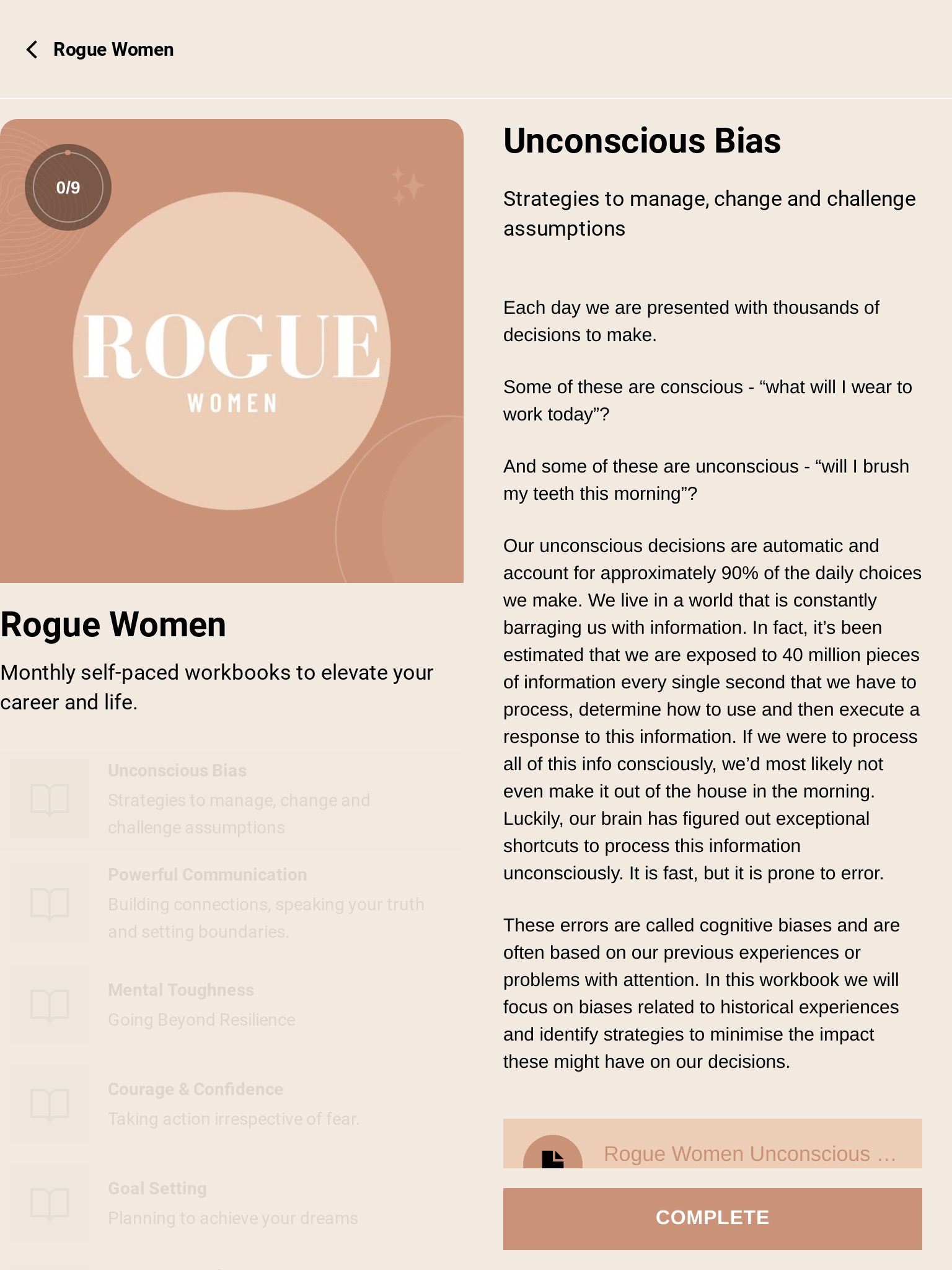 Rogue Learning by The BCW screenshot 4