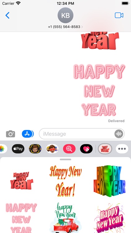 Happy New Year - Cool Stickers