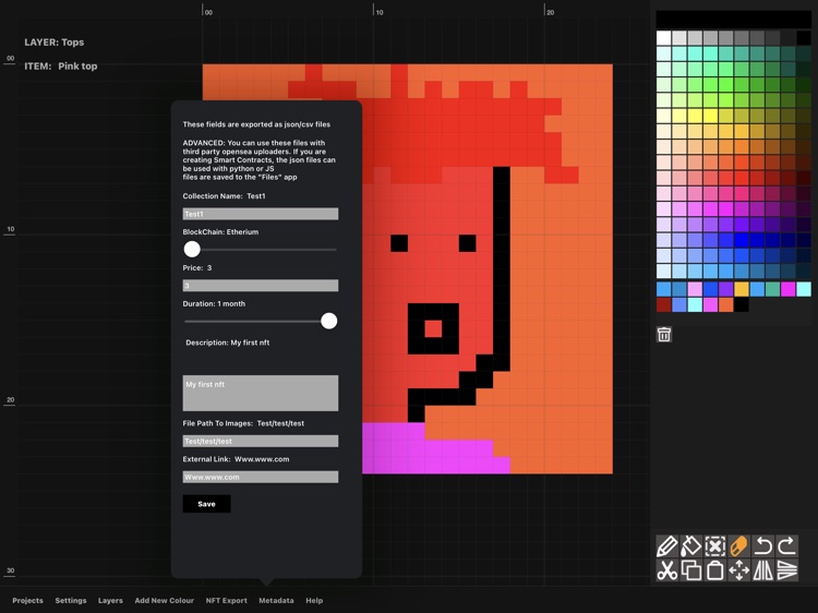 nft pixel art maker screenshot-5