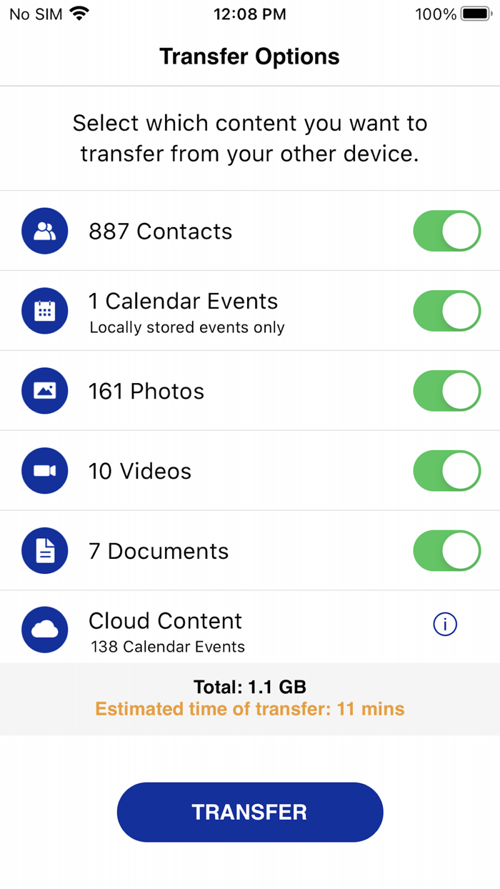 UScellular™ Data Transfer