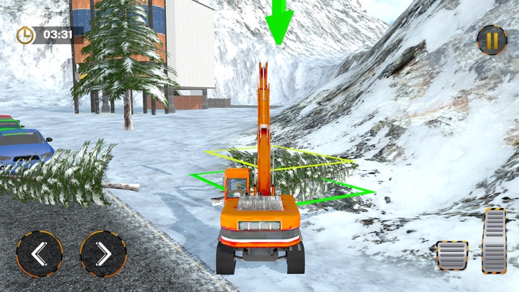 Snow Heavy Construction Game