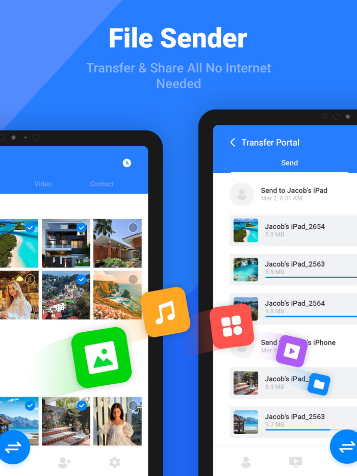 File Sender - Share  Transfer