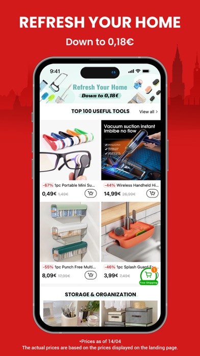 Temu: Shop Like a Billionaire app screenshot 1 by Temu - appdatabase.net