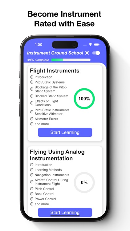 Instrument Ground School