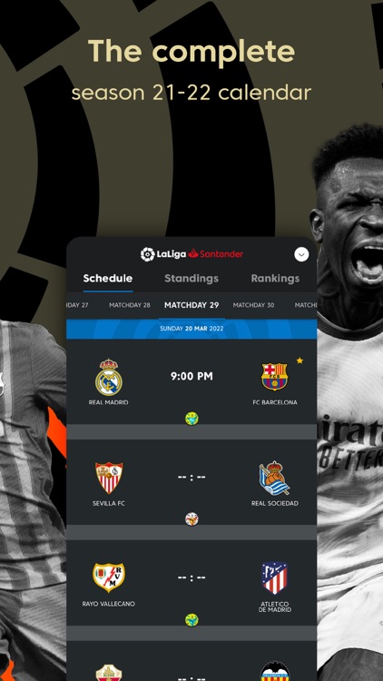 La Liga - Official Soccer App