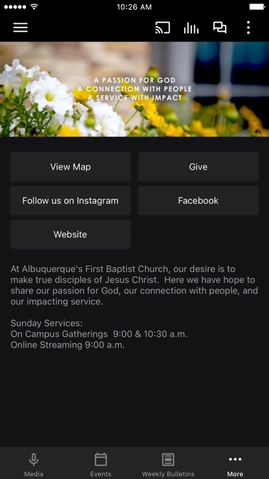 How to cancel & delete Albuquerque's FBC App from iphone & ipad 3