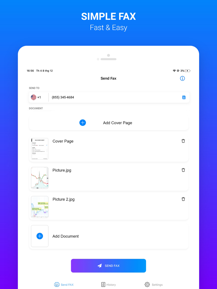 FAX - Simple Fax App