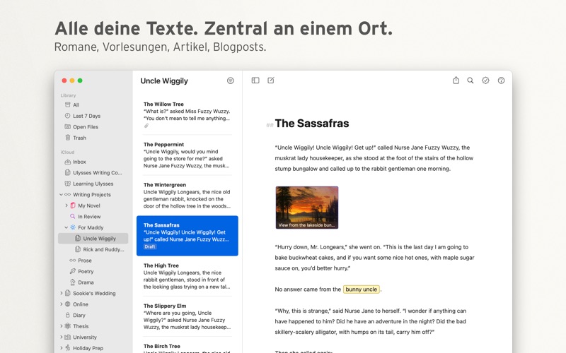 Schreibprogramm Für Tablet Samsung Kostenlos Ulysses | Schreibprogramm für Windows Pc 10/8/7 und Mac (Deutsch
