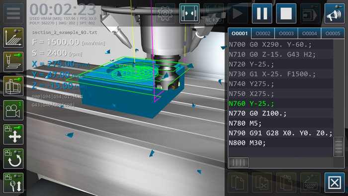 CNC VMC Simulator
