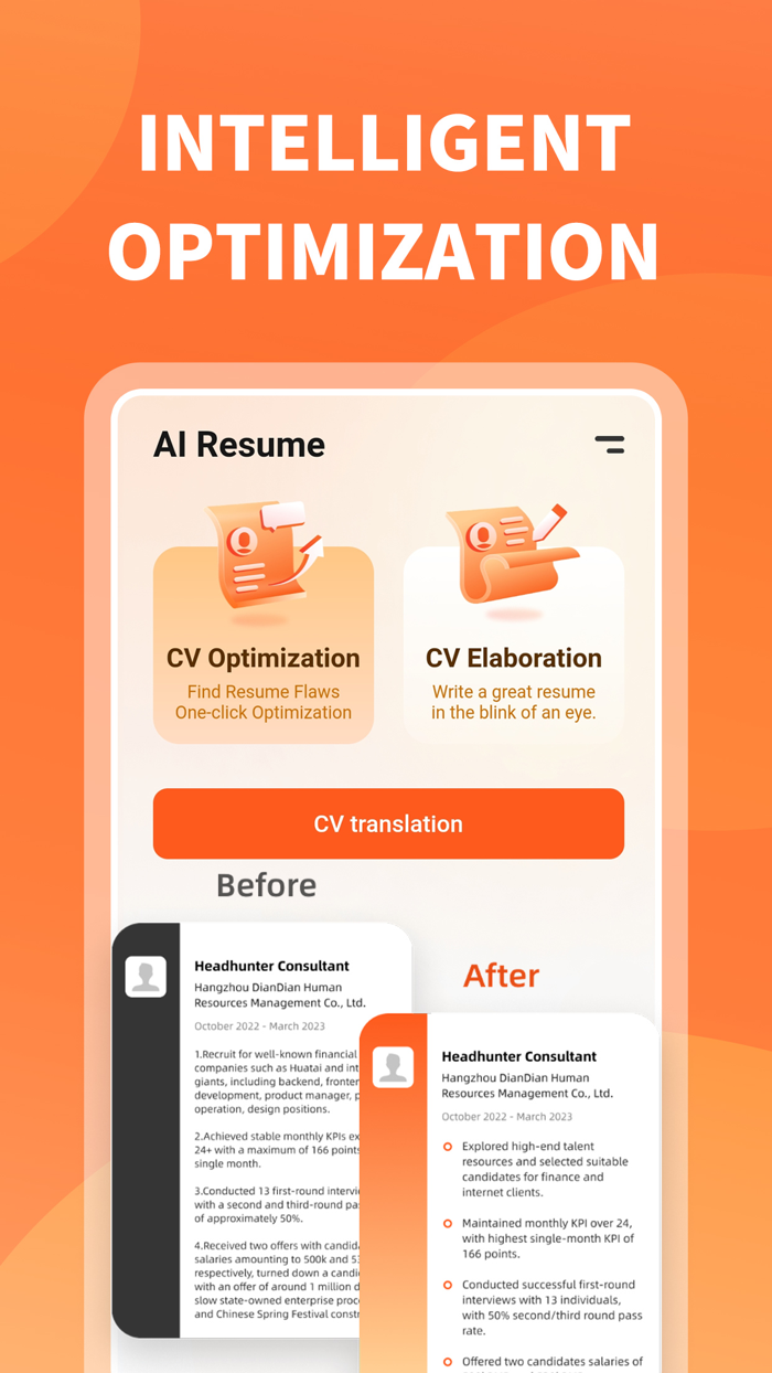 AI Resumeresume creator maker
