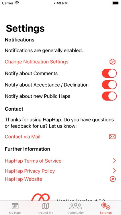 HapHap screenshot-4