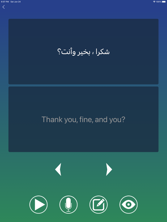 Arabic Phrase Book Learn screenshot 3