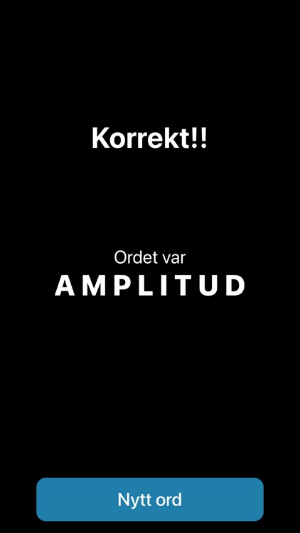 Ordhäng - Gissa ordet