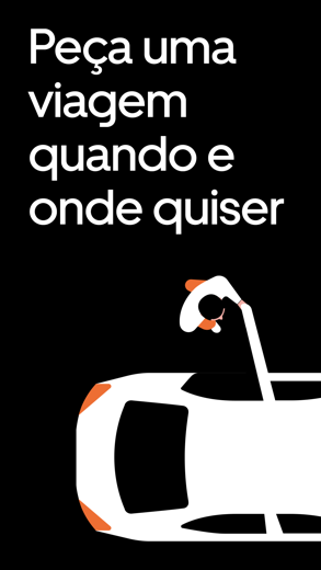 Uber: Viajar é econômico captura de tela