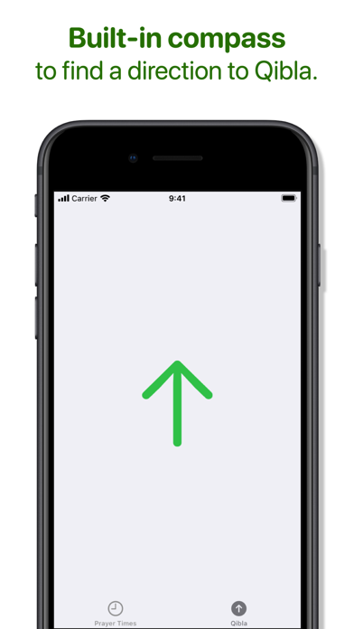 Islamic Prayer Times & Qibla screenshot 2