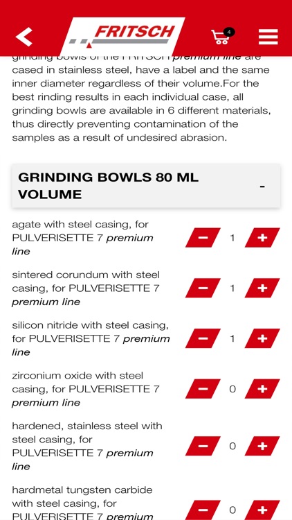 Fritsch - Milling and Sizing screenshot-3