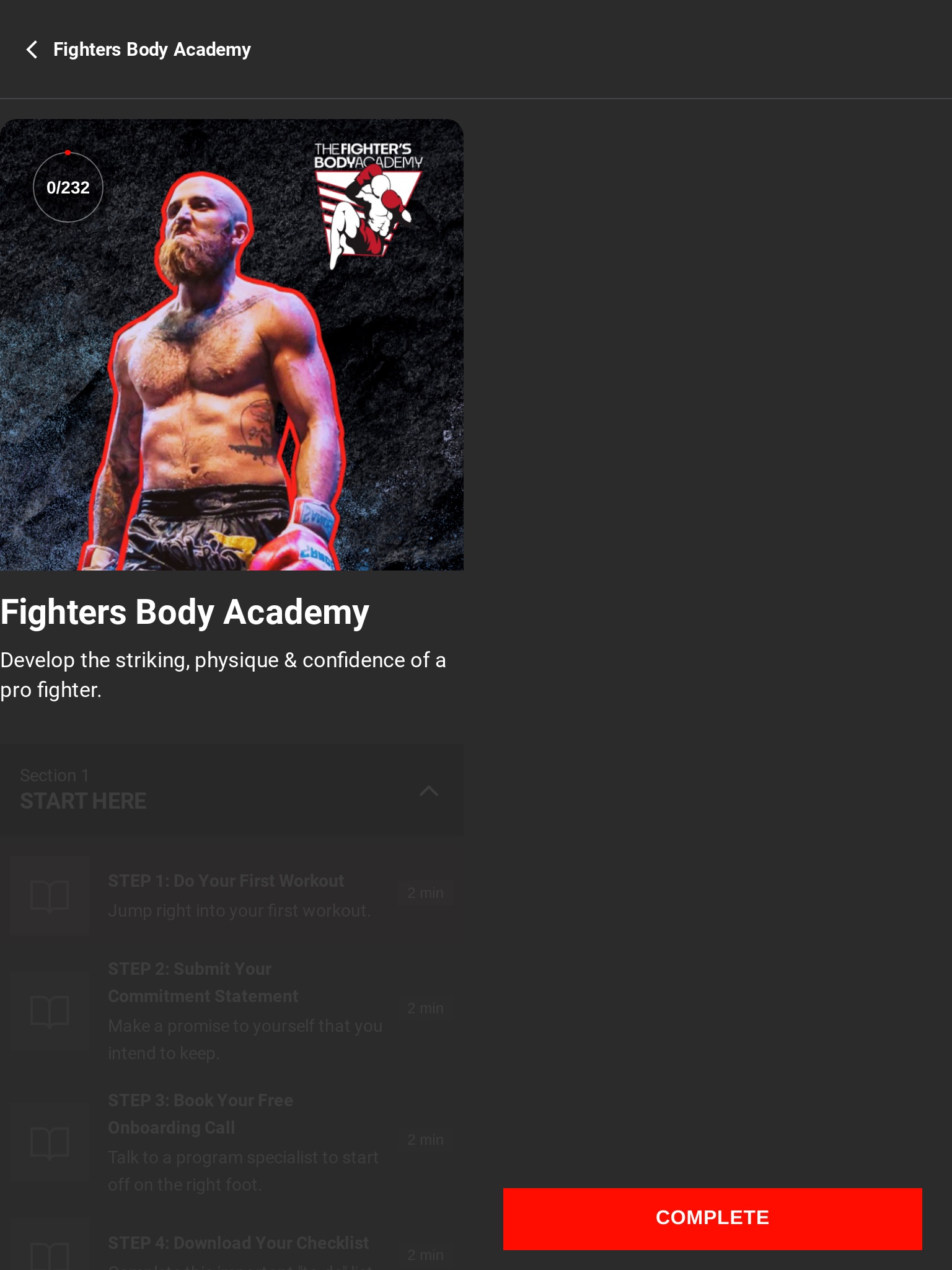 Fighters Body Academy screenshot 4