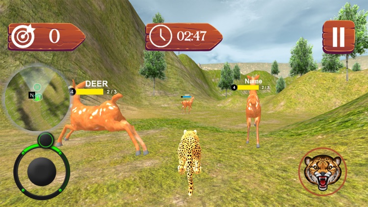 Wild Cheetah Attack:Chase Game screenshot-5