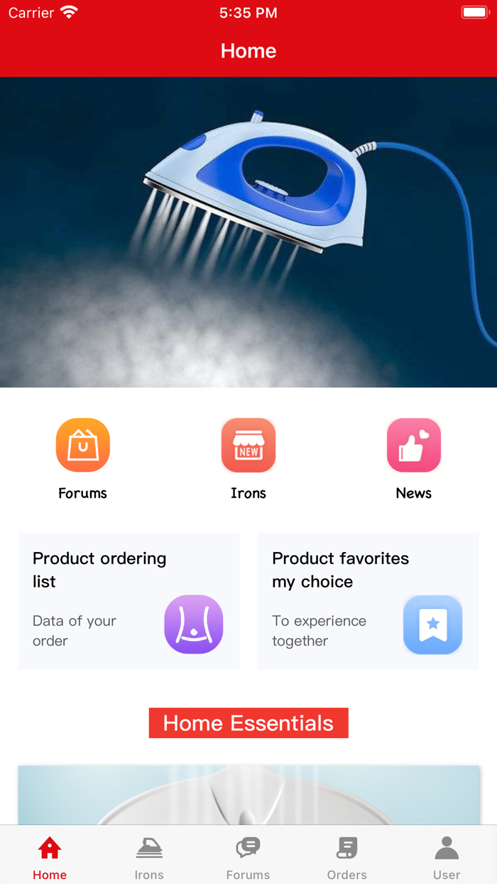 Universal Irons Lease