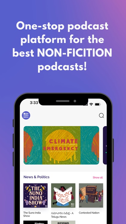 Suno India: Nonfiction podcast