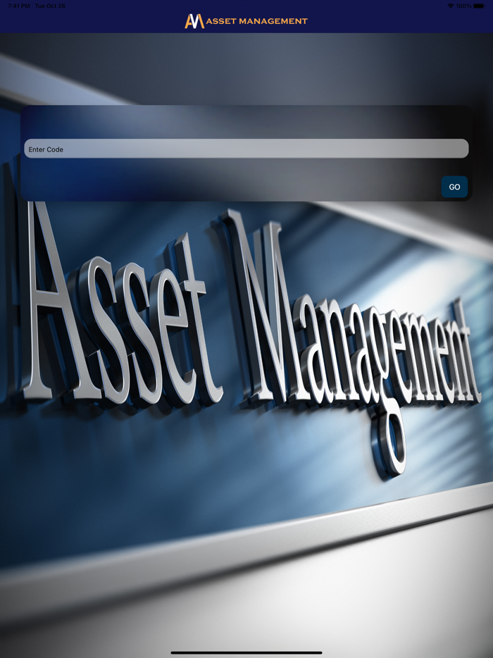 Asset Management Tracker