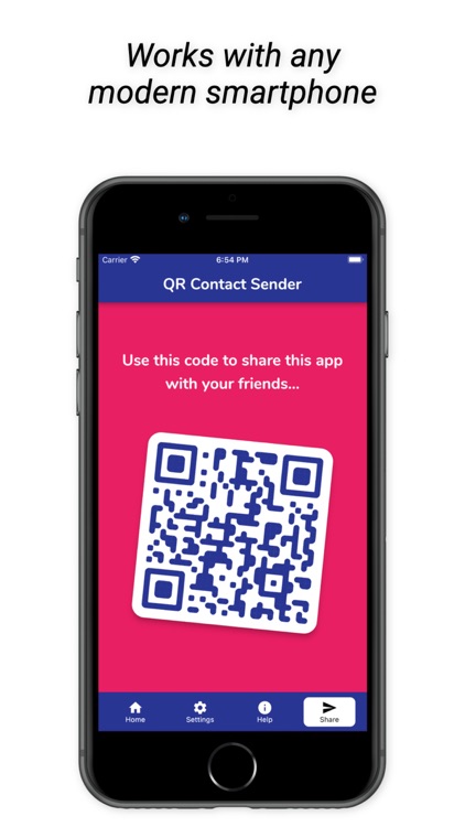 QR Contact Sender screenshot-4