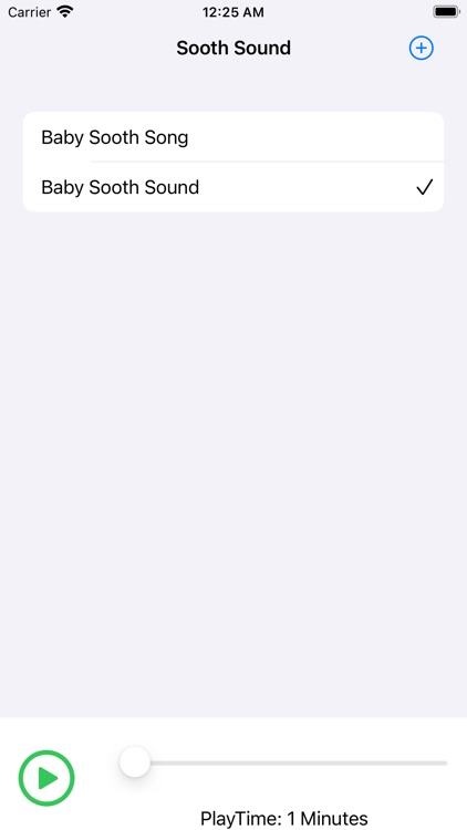 SoothingSoundRecord