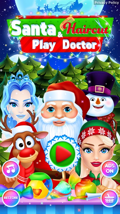 Santa Claus Hair Play Doctor screenshot-3