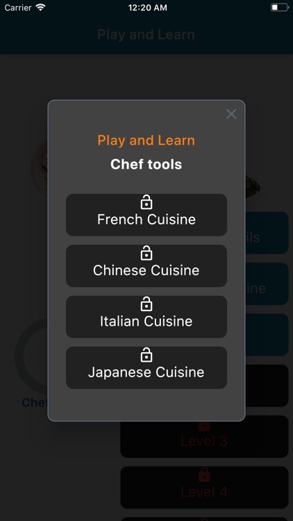 Culinary Arts Chef Quiz